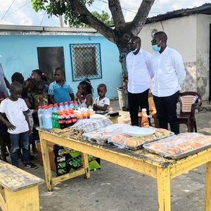 8/1/2021 Brazzaville-Remise de cadeaux à l‘occasion des fêtes de fin d‘année