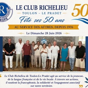 28/06/2026 Le club de Toulon a fêté ses 50 ans