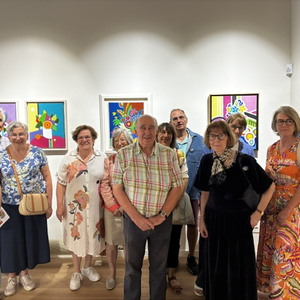 20/08/2026 le club de Bastogne à l'exposition du peintre Willoos