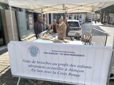 9 avril 2022: Une sympathique initiative du club d'Alençon Les Deux Marguerite
