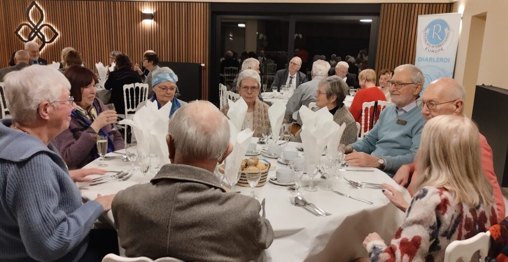 20 février 2026 : réunion commune du club de Charleroi avec le Kiwanis Ellipse