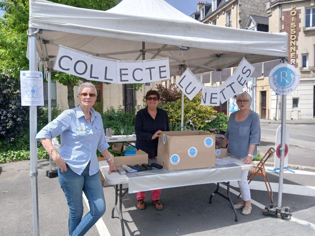 23 mai 2026 : Collecte de lunettes par le club de Soissons