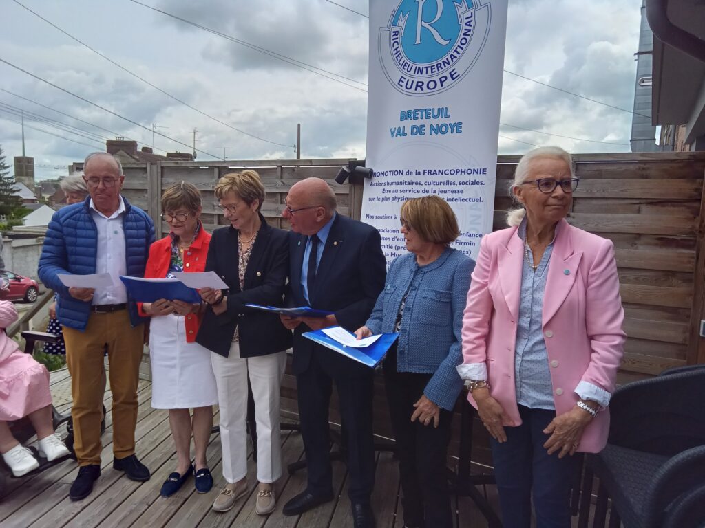 11 juin 2026 : Intronisation de 5 nouveaux membres lors de l’AG du club de Breteuil