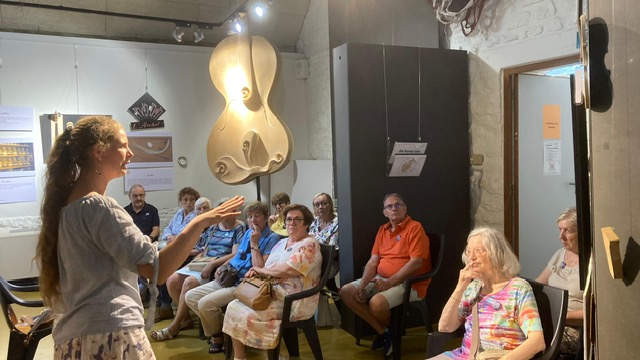 5 août 2026 : le club de Bastogne a visité la fromagerie du Samson et le Cordaneum